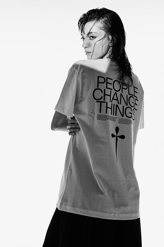 Camiseta PEOPLE CHANGE THINGS